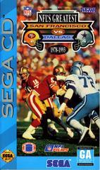 Sega CD NFL's Greatest San Francisco vs Dallas [Damaged Case] [In Box/Case Complete]